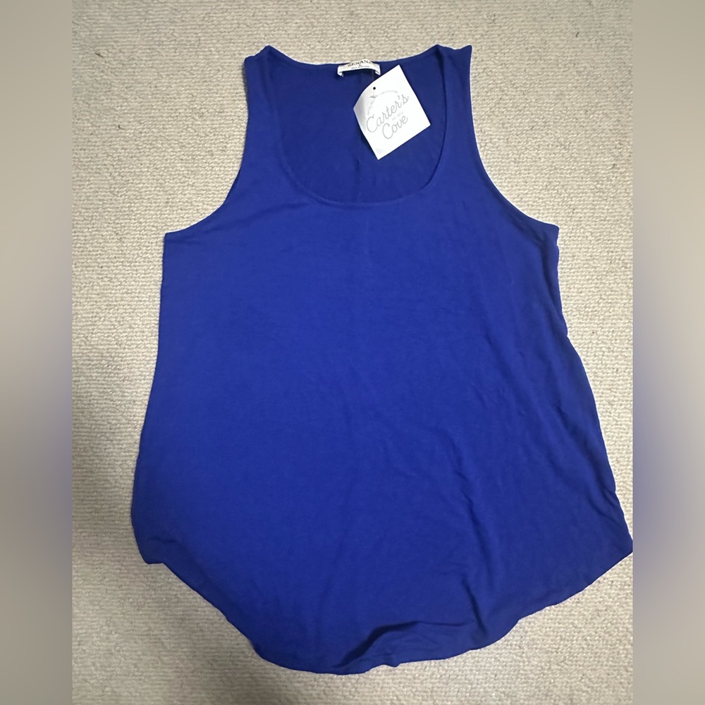 NWT blue tank
